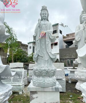 Tượng Quan Âm Bằng Đá