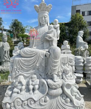 Tượng Địa Tạng vương bồ tát Bằng Đá
