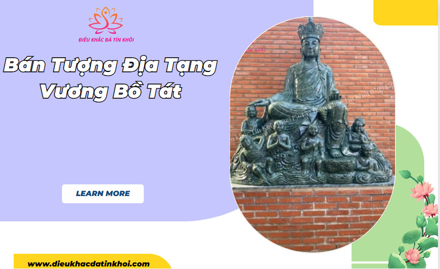 bán tượng địa tạng vương bồ tát