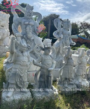 Tượng Tiêu Diện Hộ Pháp Bằng Đá