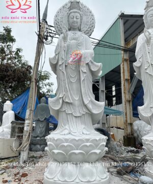 Tượng Quan Âm Bằng Đá
