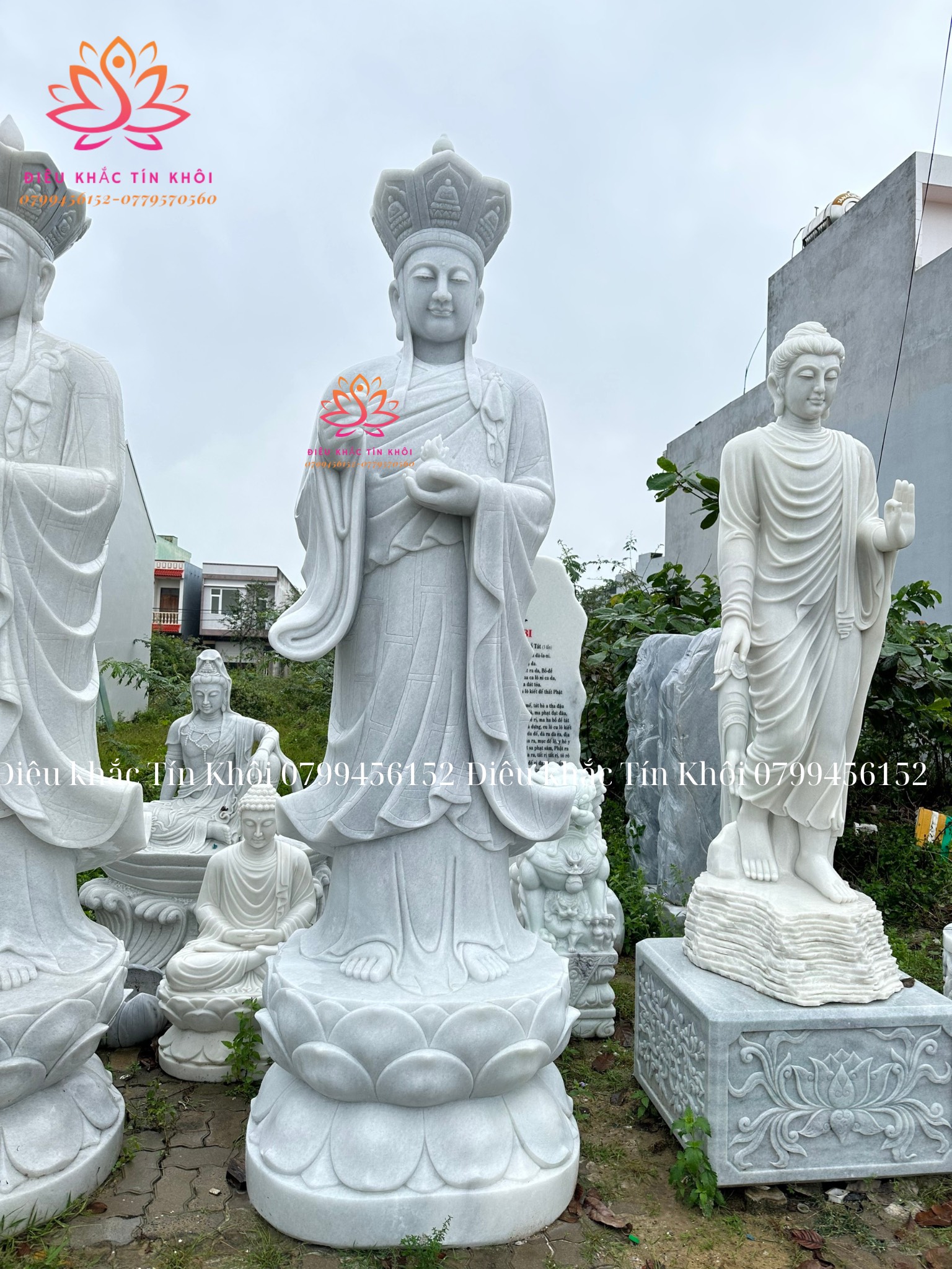 Tìm hiểu tượng Địa Tạng Bồ Tát bằng đá 