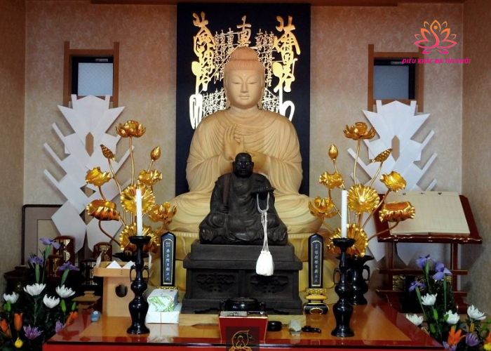 Cách thỉnh tượng phật A Di Đà bằng đá đúng cách nhất