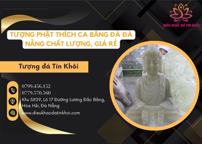 Tượng phật thích ca bằng đá Đà Nẵng