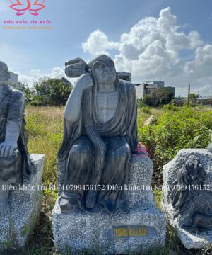 tượng 18 vị la hán bằng đá