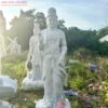 Tượng Quan Âm Tự Tại Bằng Đá