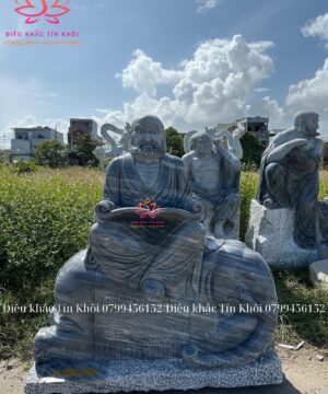 tượng 18 vị la hán bằng đá