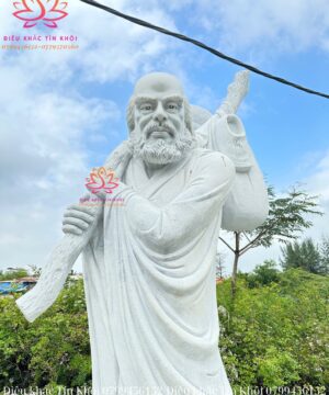 Tượng Đạt Ma Sư Tổ Bằng Đá