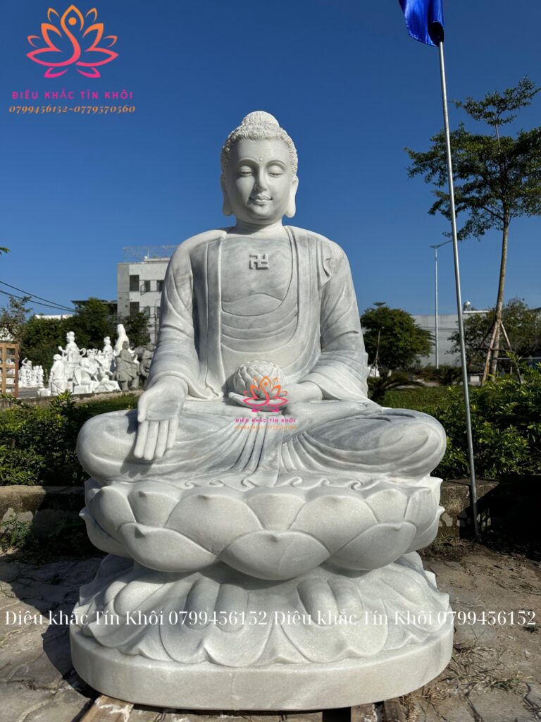 tượng phật adida bằng đá