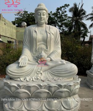 tượng phật adida bằng đá