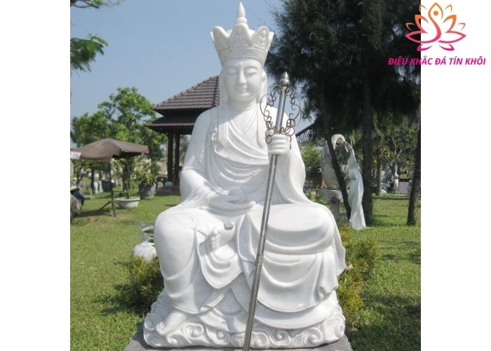 Tượng Địa Tạng Vương Bồ Tát bằng đá