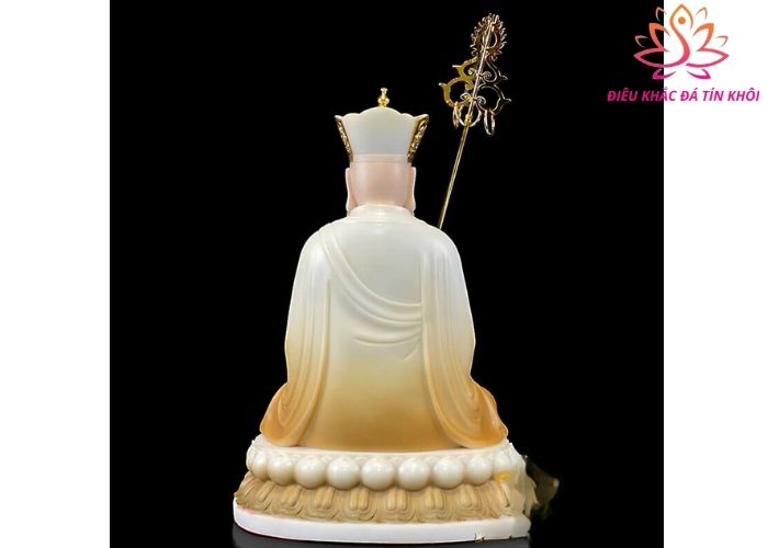 Tượng Địa Tạng Vương Bồ Tát bằng đá thạch anh