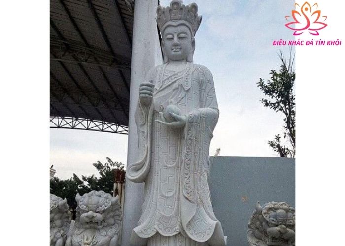 Tượng Địa Tạng Vương Bồ Tát phong thủy bằng đá