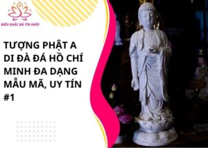 Tượng phật A Di Đà đá Hồ Chí Minh