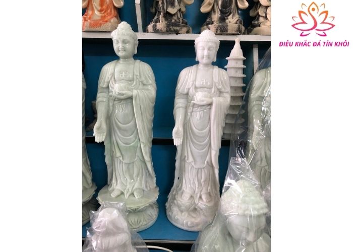 tượng phật A Di Đà đá phong thủy