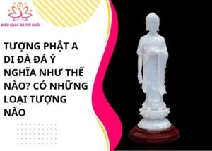 Tượng phật A Di Đà đá ý nghĩa