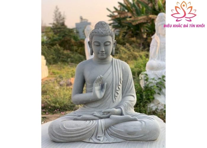 Tượng Phật Thích Ca bằng đá hoa cương
