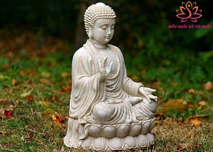 Tượng Phật Thích Ca bằng đá nhỏ