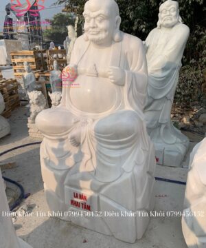 tượng 18 vị la hán bằng đá