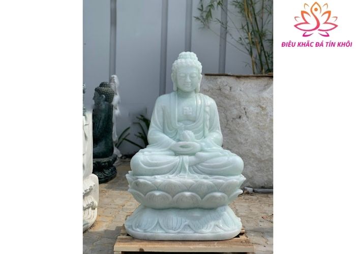 Tượng phật A Di Đà đá bazan