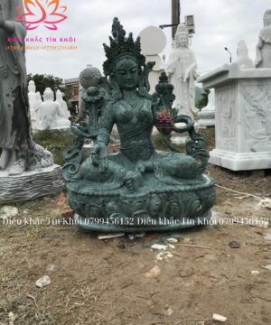 Tượng Phật Mật Tông Bằng Đá Ấn Độ