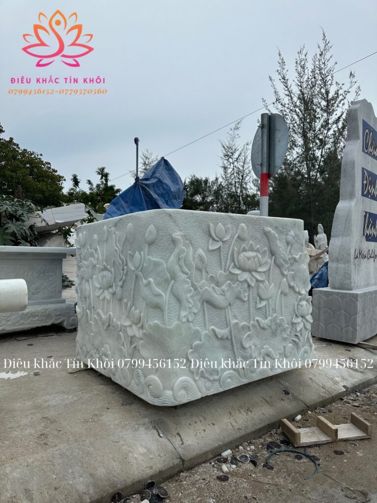 Đế kê tượng bằng đá