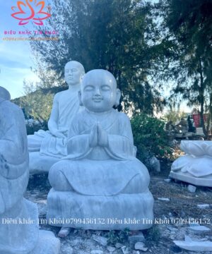 Tượng Chú Tiểu Bằng Đá