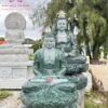 Tượng A Di Đà Ngồi Bằng Đá Ấn Độ